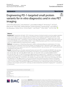 设计针对 PD-1 的小蛋白变体用于体外诊断和体内 PET 成像